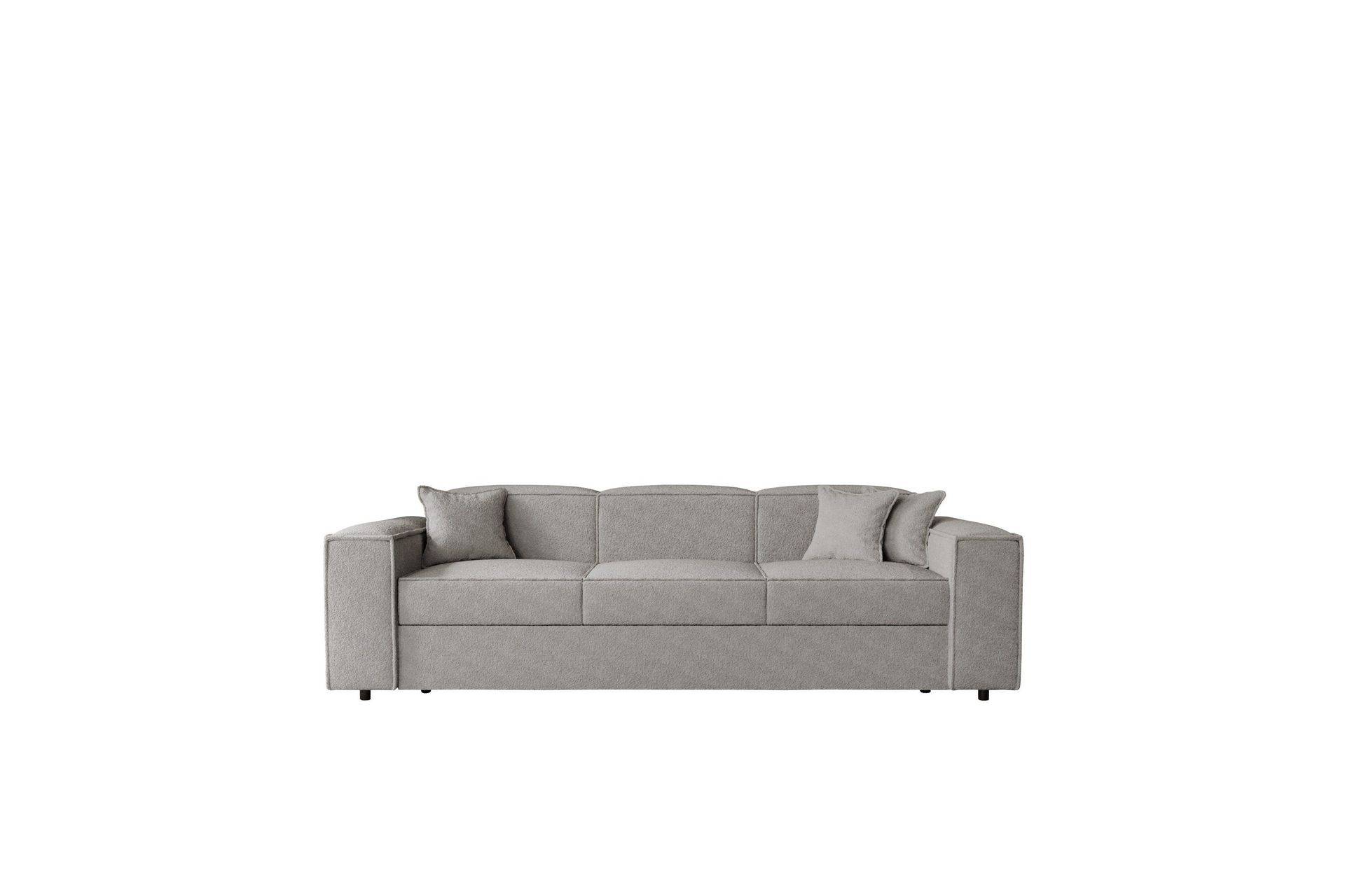 Bizantine Bäddsoffa 3-sits - Grå 3 sits bäddsoffa Beige