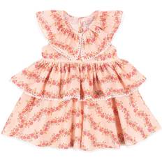 Konges Sløjd Bella Frill Dress Gots Str 3Y - P99063 Kjoler Bomuld hos Magasin