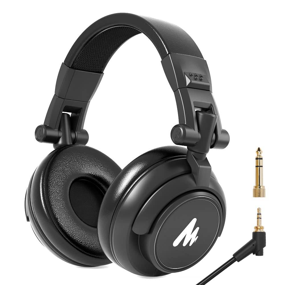 MAONO Over-Ear DJ Headphones Black MN-50 svart