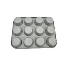 INF Silikone kageform - 12 kopper muffin forme