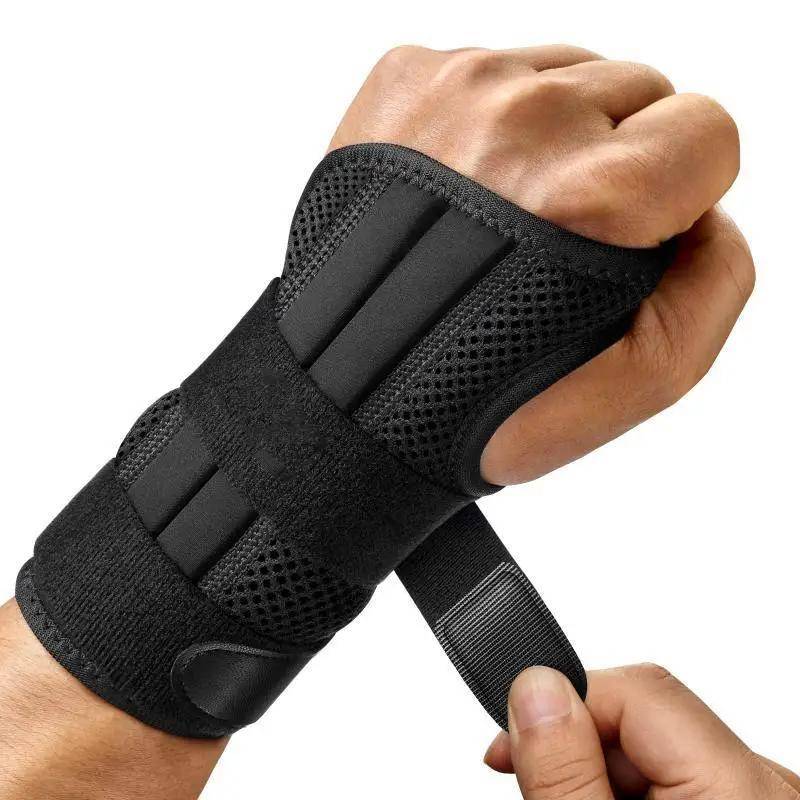 Adjustable Wrist Brace For Carpal Tunnel Pain Relief 3 Stays Support Splint Tendonitis Arthritis Wrist Protector L
