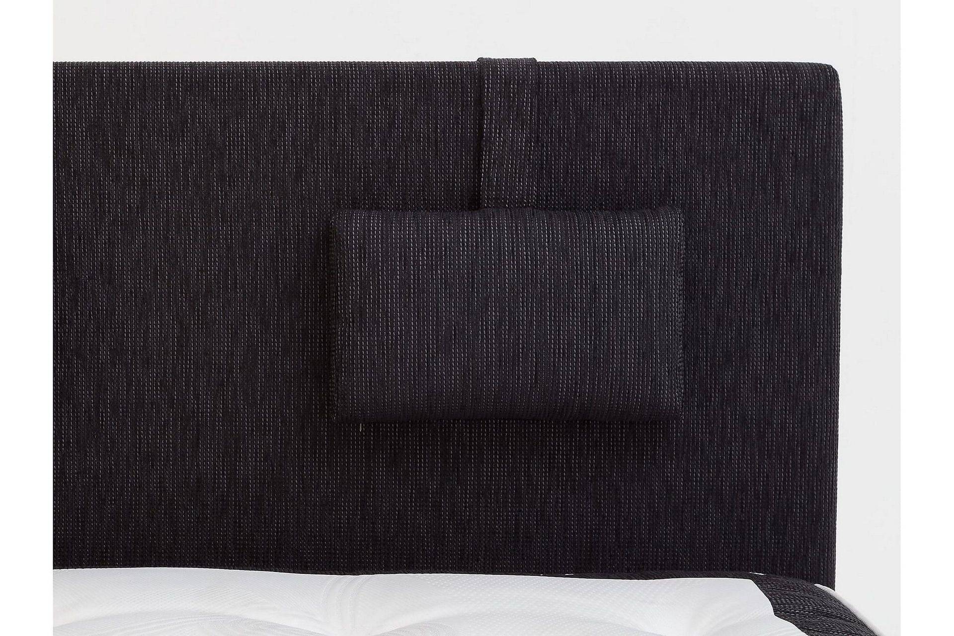 Lucky Liten Nackkudde 2-pack - Svart/Grå till säng Grå,Svart