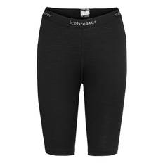 Women Merino 200 Oasis Shorts Bottoms Base Layer Bottoms Black Icebreaker