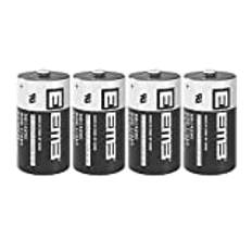 EEMB ER14250 1/2AA 3,6V litiumbatteri Li-SOCLprod.) icke uppladdningsbart batteri XL-050F SB-AA02 LS14250 TL-5902 TL-2150 för hundkrage/familjesäkerhetssystem/larmsystem (4)