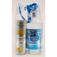 Source Gin gavepose m. 4 fl. Folkington's tonic