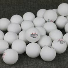 100 st/pack huieson 3 stj&#xE4;rniga abs bordtennis tr&#xE4;ningsbollar 2.8g material pingisbollar plast bordtennisbollar d40+ - 100 st vit