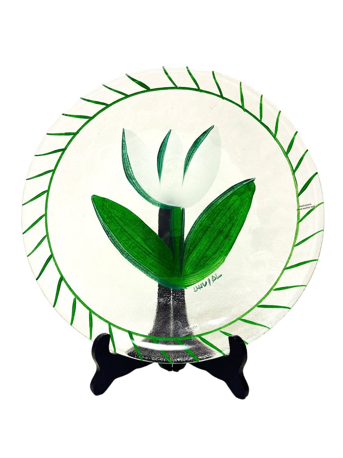 Kosta Boda - Tulipa - Stort Fat Vit tulpan Design Ulrica Hydman Vallien