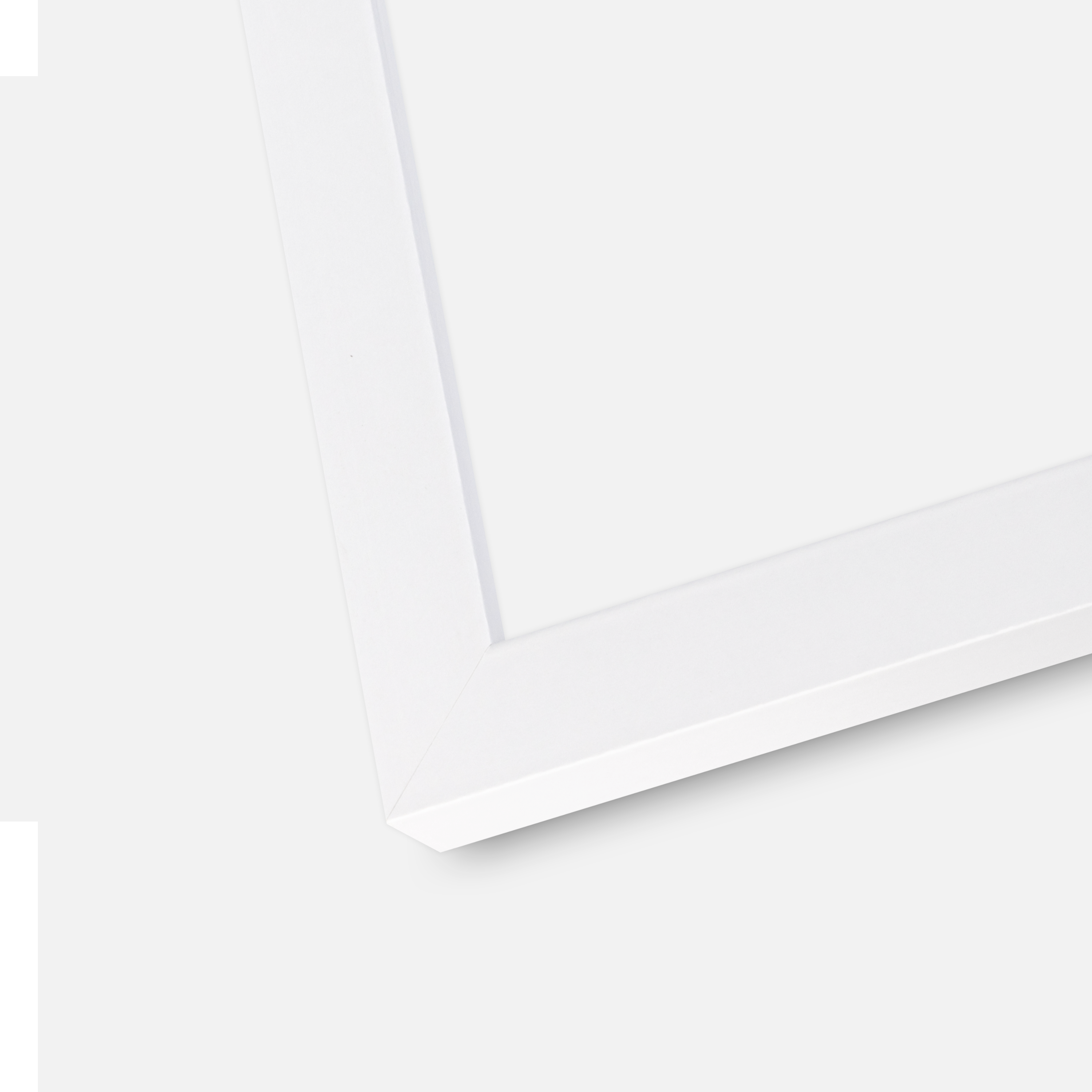 Ram Selection Vit 50x70 cm - Dubbel Passepartout Vit 42x59,4 cm (A2)