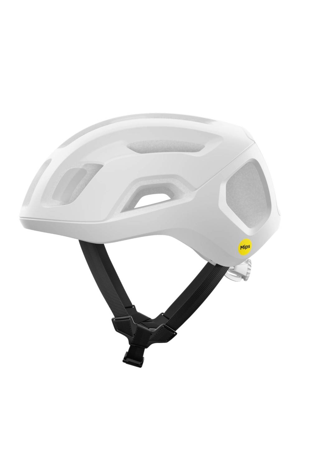 POC Ventral Air WF Mips Hjälm Hydrogen White Matt, Str. M - Matt Sort (S)