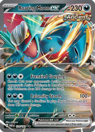 Roaring Moon ex 124/182 Pokemon SV04 Paradox Rift