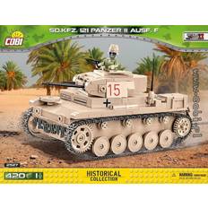 COBI-2527 SD. KFZ. 121 Panzer II Ausf. F - tysk tank från Afrikakåren