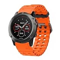 LIUZIHAN Rem kompatibel med Garmin Fenix 6X Sapphire GPS, slitstark, silikon ersättningsarmband för Garmin Fenix 6X Sapphire GPS., Garmin Fenix 6X Sapphire GPS