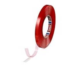 Tesa 4965 nästa generation dubbelsidig tejp med hög skär- och hög hållfasthet och låg temperatur akryllim, toppklassad akryllim, transparent, balanserat biomassa-lim (12 mm x 50 m)