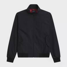 Fred Perry, Jacka, Herr, XL, Bomull, Klassisk Harrington Jacka, Tillverkad i England - black (XL)