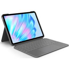 Tastatur und Foliohülle Combo Touch - für Apple iPad Air M2 Abnehmbares Tastatur-Case mit Hintergrundbeleuchtung und Trackpad für iPad Air 13" (M2), iPad Air 11" (M2) und iPad Air (5. Generat