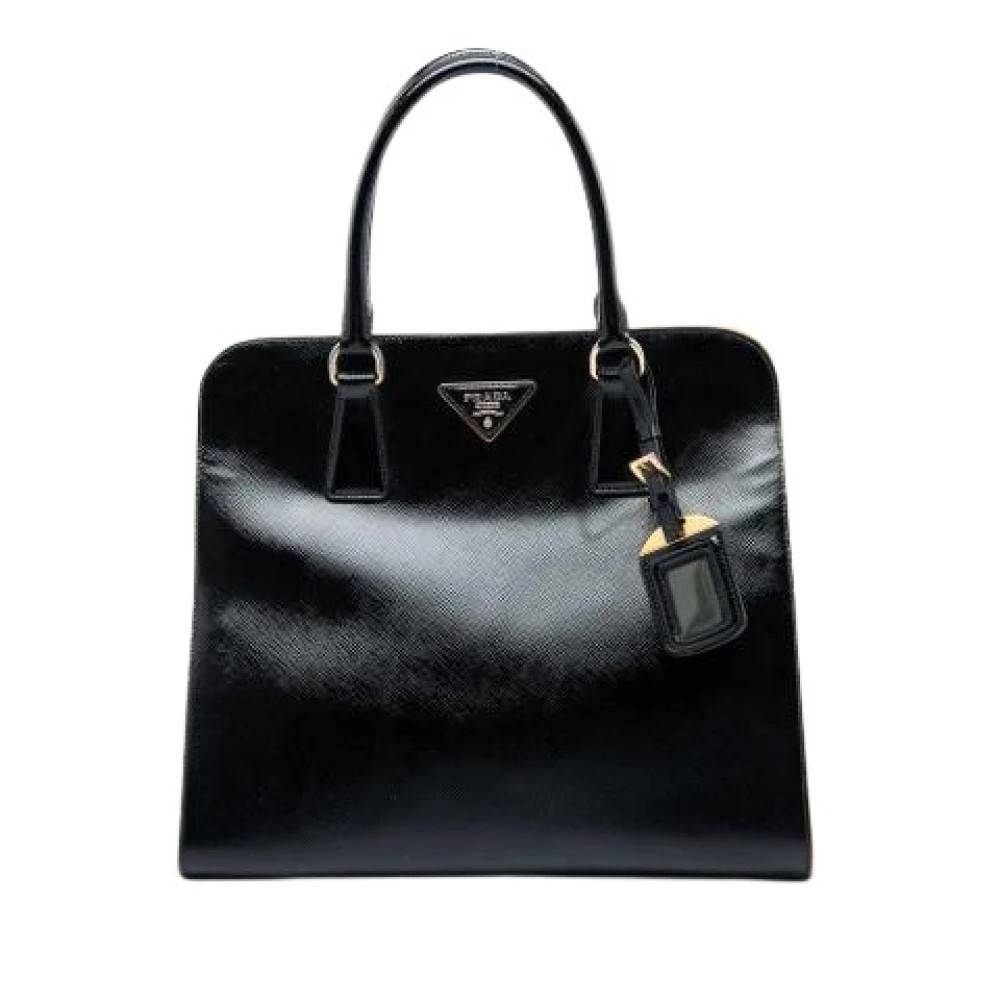 Prada Vintage Pre-owned Satchel - Vintage - Dame - Sort - ONE SIZE - Læder