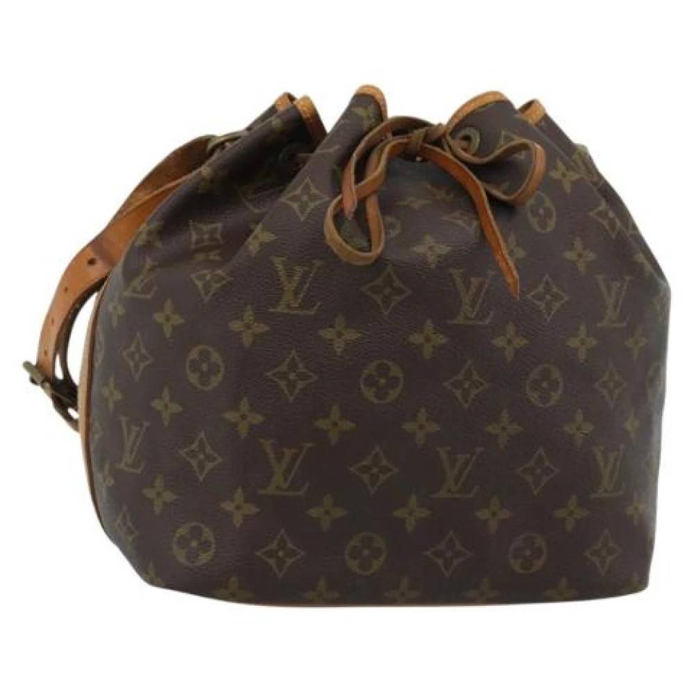 Louis Vuitton Vintage Pre-owned Monogram Bucket Bag - Vintage - Dame - Brun - ONE SIZE - Uld