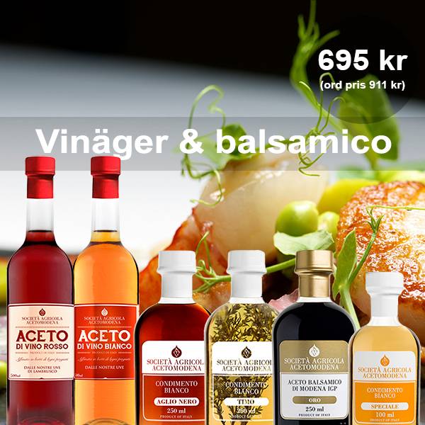 Vinäger & balsamico från Modena
