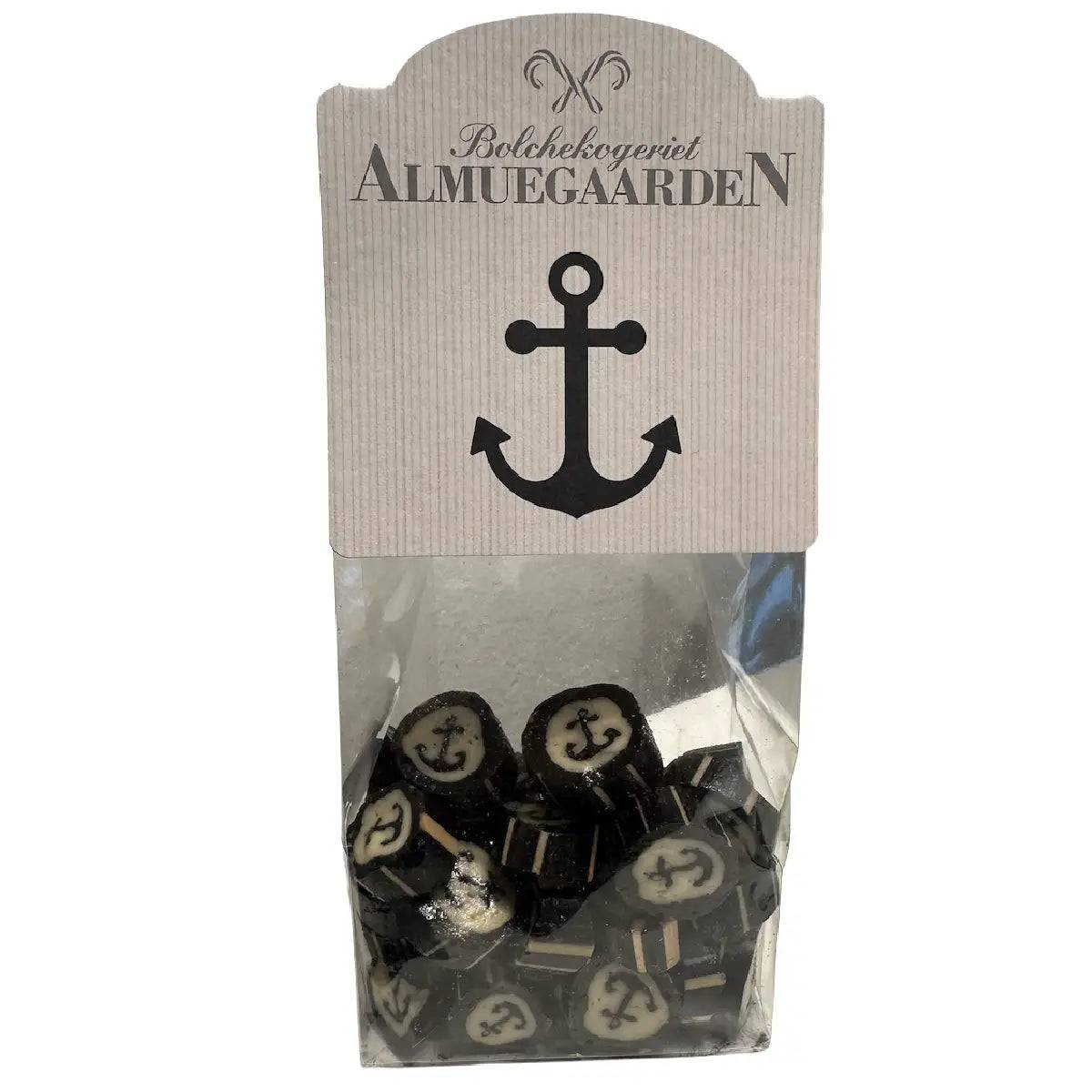 Almuegaarden - Anker Bolcher med lakrids og karamel (110 g)