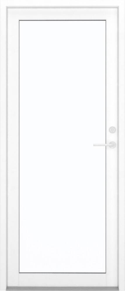 KLAR facadedør venstre indadgående hvid 950x2120 mm
