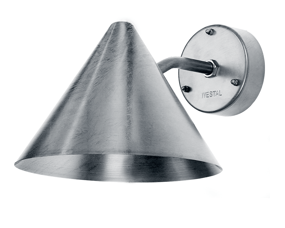 Westal - Tratt LED - Fasadbelysning - Galvaniserad