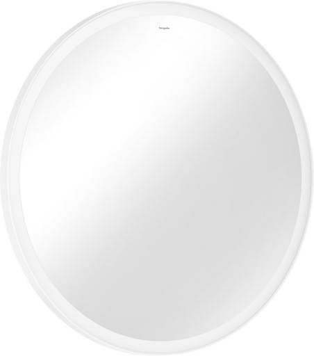 Hansgrohe Xarita Lite S spegel med belysning, sensor, Ø90 cm, vit