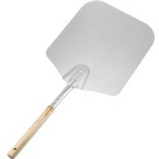 Aluminiumpizzaspade 66cm med med långt trähandtag bakverkverktyg pizzakakaverktyg hem kök bakverkverktyg a35