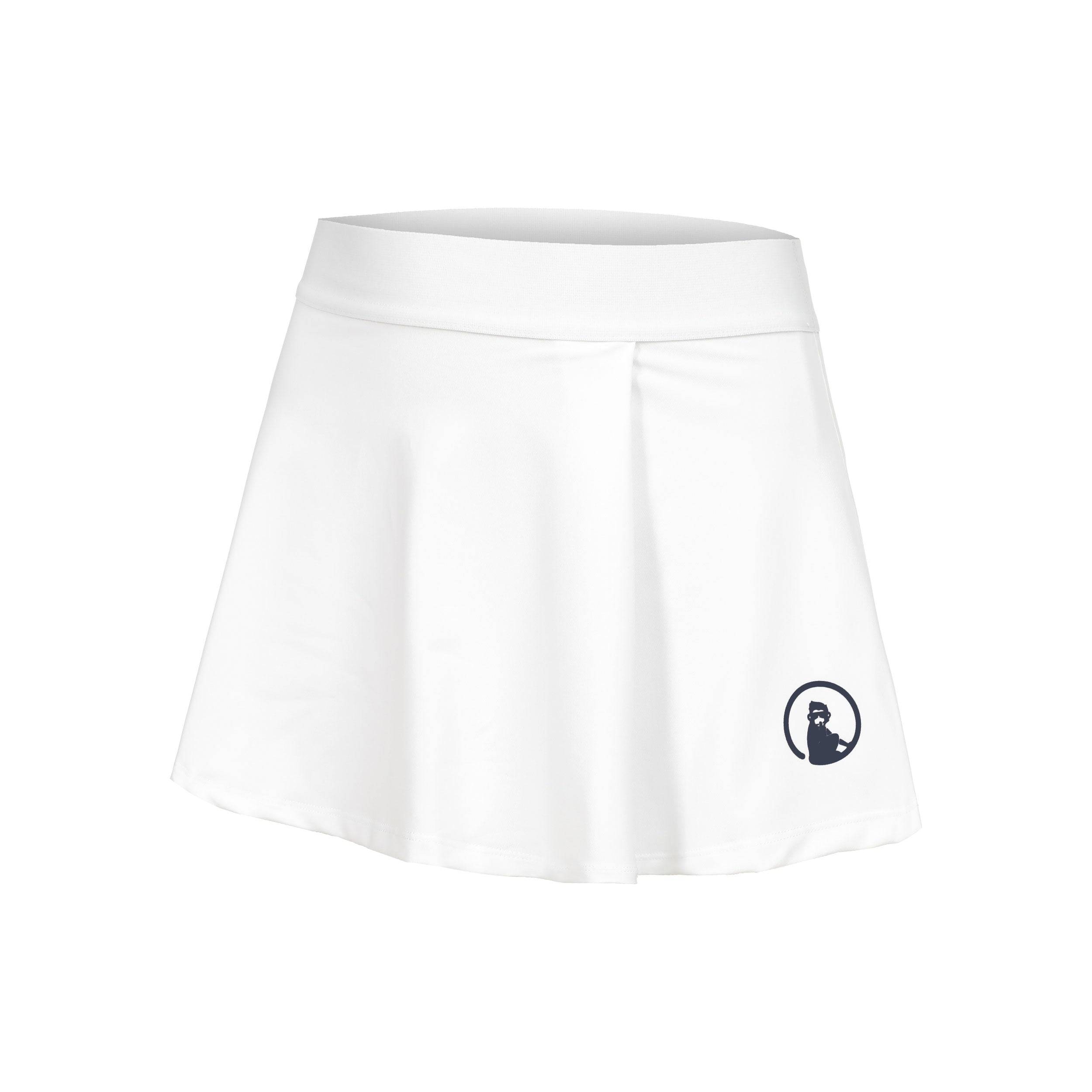 Quiet Please Bounce Skirt Girls-White,Dark Blue, size: 128 - white
