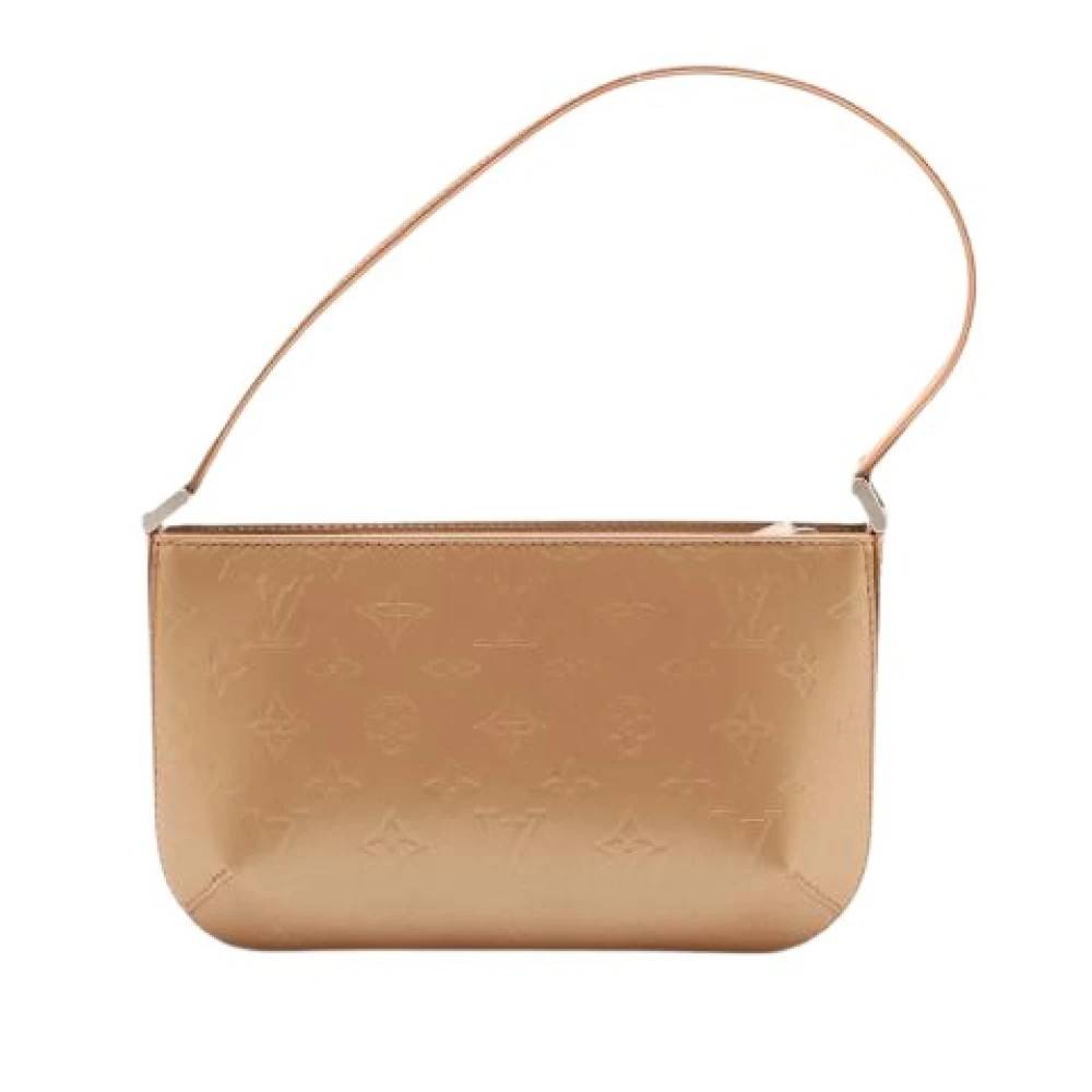 Louis Vuitton Vintage Pre-owned Canvas Skuldertaske - Vintage - Dame - Beige - ONE SIZE - Uld
