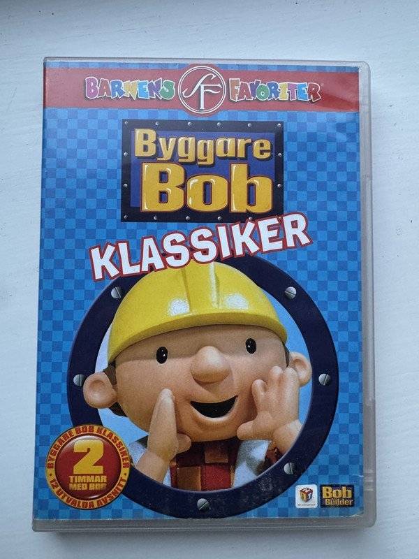 BYGGARE BOB - KLASSIKER - BARNENS FAVORITER - DVD