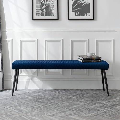 Julian Bowen Luxe Low Bench - Blå