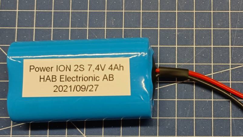 Power ION 7.4V 4000mAh ack 45A url. ca 140g