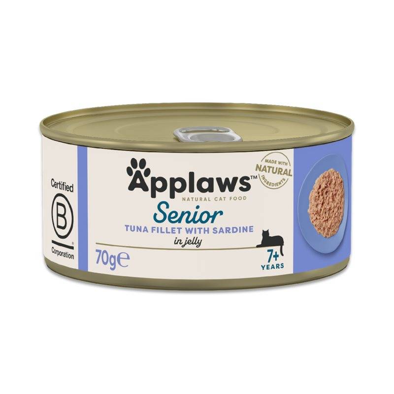 Applaws Senior Tuna & Sardines Jelly 70g