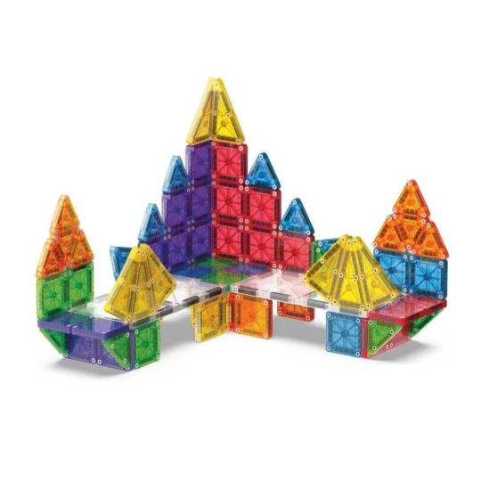 Magna-Tiles Micromags 70 St Byggklossar 176385 byggesæt farver kreativitet leg læring