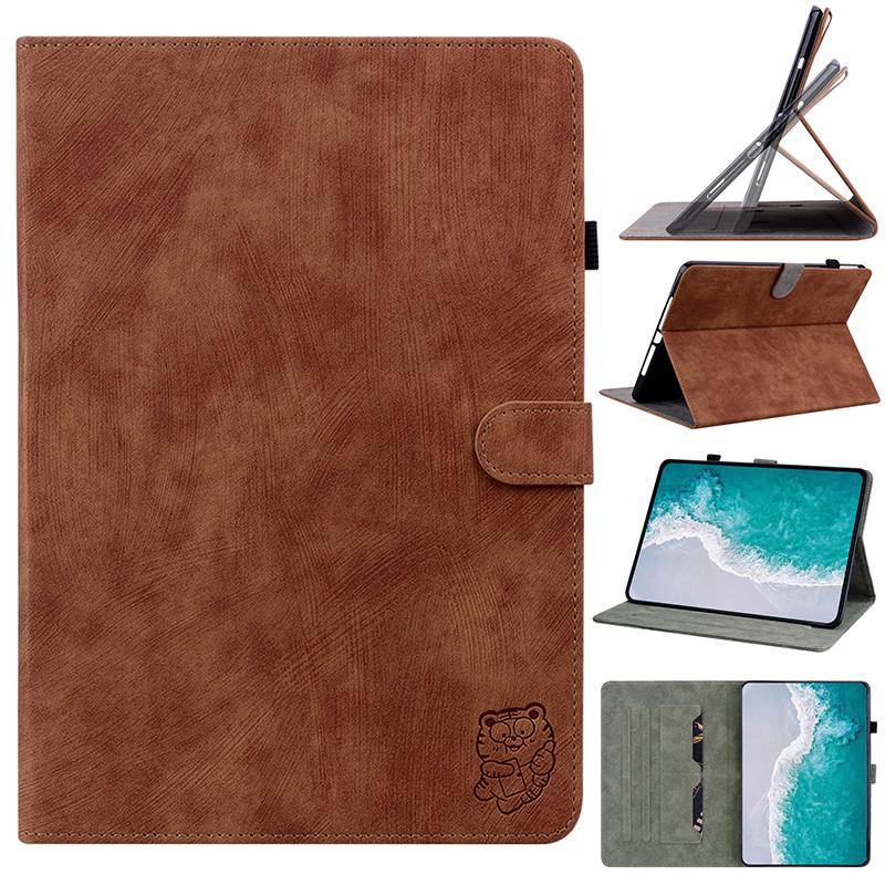 Läderfodral För Samsung Galaxy Tab S8+ X800 S7 T970 S10 Lite S11 S9 S8 S7 FE T730 S10 Plus S9 FE + 11  Plus 12.4  Surfplatta Cover