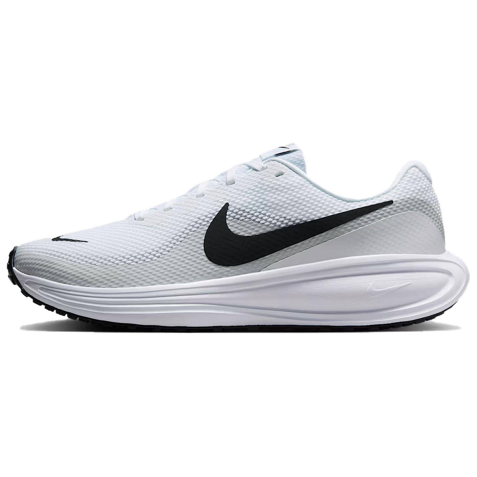 Nike Revolution 8 Vit Pure Platinum Svart Herr Sneakers HJ9198-101 39