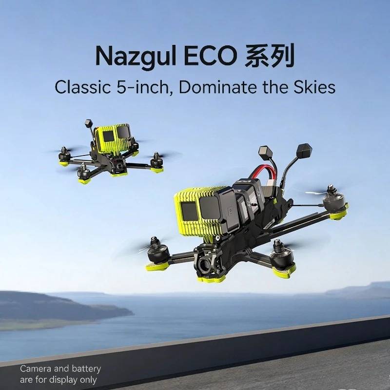 IFlight Nazgul XL5 ECO BNF 6S 5mm Arm Carbon Frame FPV Racing Drone Freestyle Ready To Fly Kit for Beginners