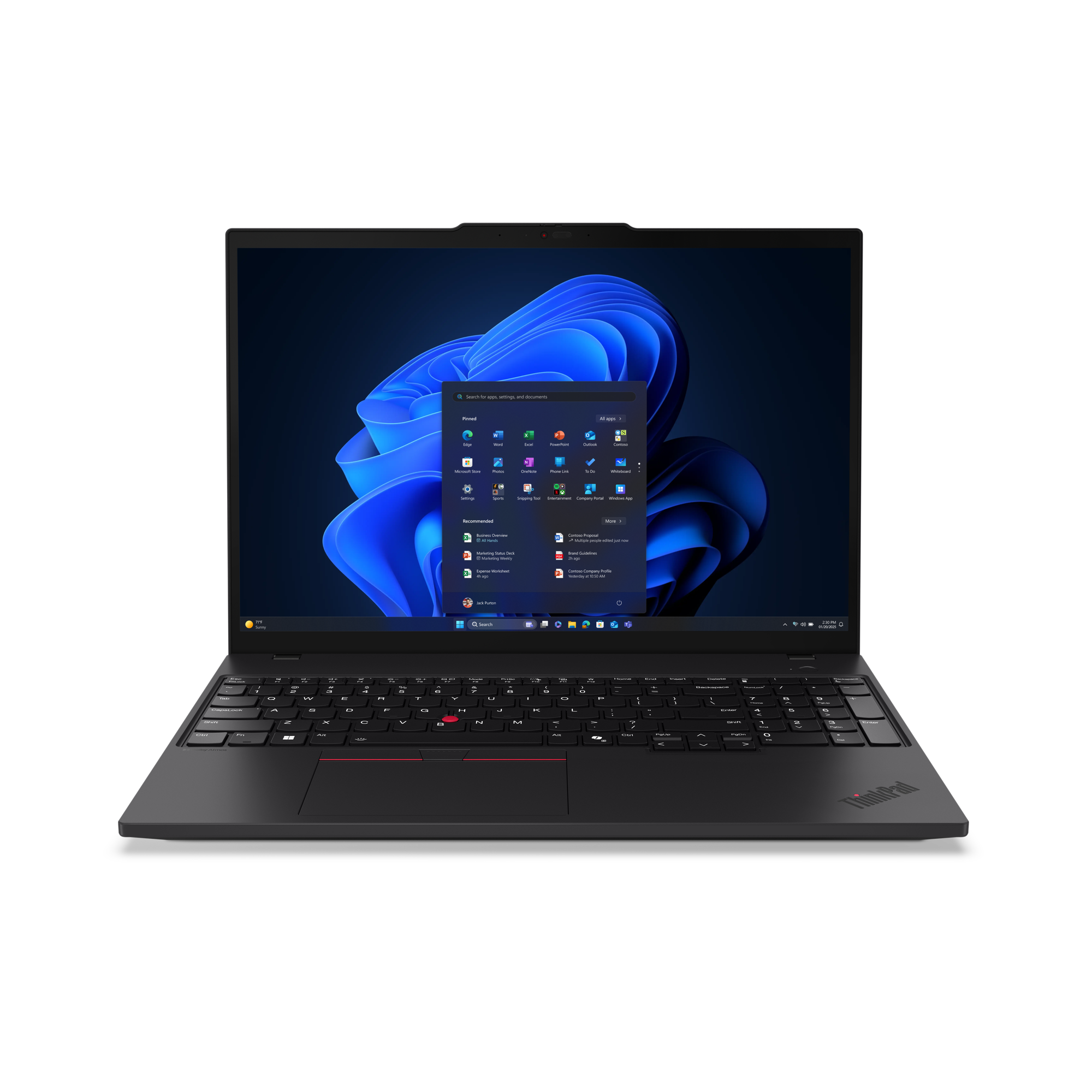Lenovo ThinkPad T16 Gen 4 16 Ultra 5-235U 32GB 512GB WUXGA Touch Windows 11 Pro Sort