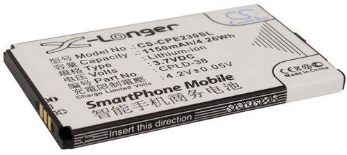 Batteri till Coolpad E230 mfl