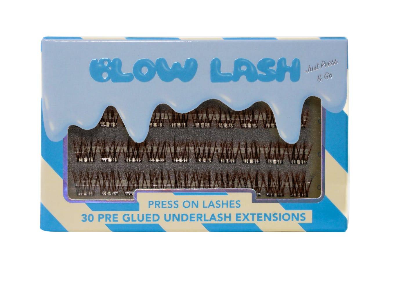 Blow Lash Press On Lashes Fancy Brown 30 st