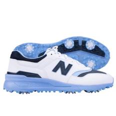 New Balance 997 Golf Shoes - White/Blue