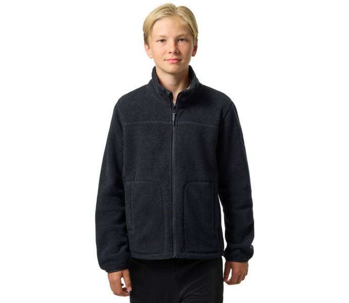 Ruben Pile JR fleecejacka, BLACK, Barn, 158-164