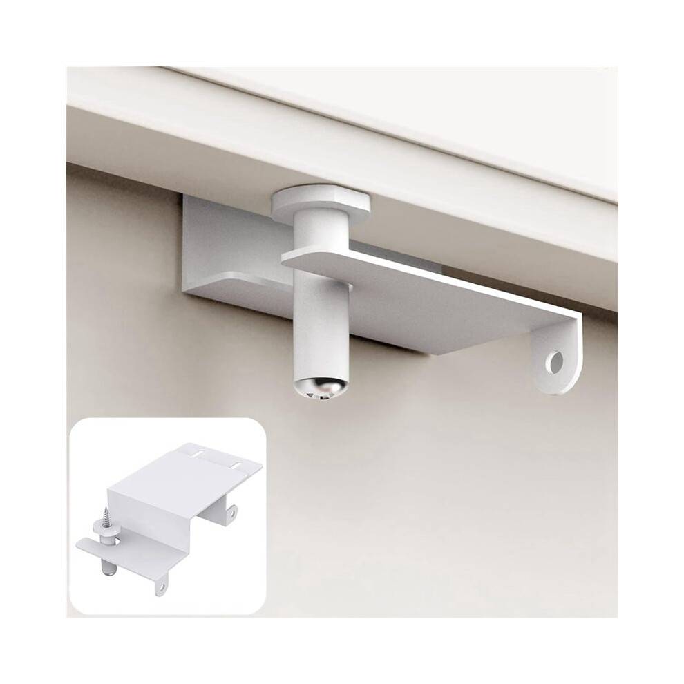 3X Adjustable Child Safety Door Top Lock Metal Child Proof Door Top Lock for Interior & Exterior & French Door White
