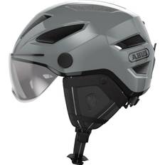 Abus Pedelec 2.0 ACE Race Grey Visir och LED - Medium 52-57 cm