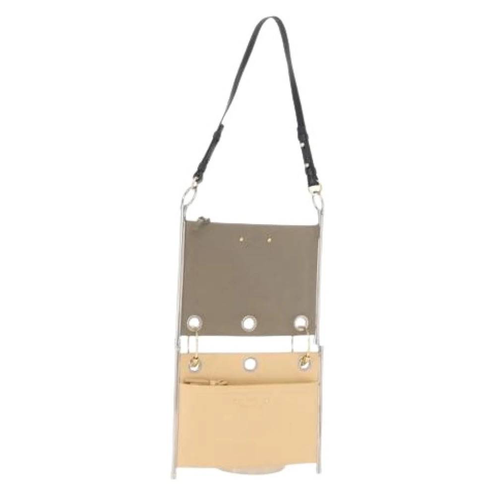 Chloé Pre-owned Pre-owned Mini Skuldertaske - Vintage - Dame - Grå - ONE SIZE - Uld
