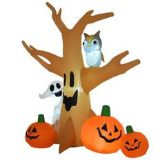 Oppustelig Halloween Ghost Dekoration 120/240 cm