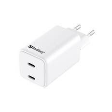 Sandberg AC Charger Dual USB-C PD65W EU