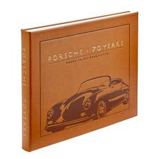 Graphic Image Porsche 70 Years: There Is No Substitute Tan Bonded Leather