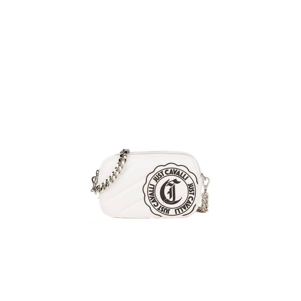 Just Cavalli Skuldertaske - Tasker - Dame - Hvid - ONE SIZE - Uld