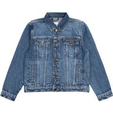 The New Tnnavis Denim Jacket Str 146-152 cm/11-12 år Denim - Medium Blue Denim Sommerjakker hos Magasin